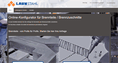 Desktop Screenshot of brennschnitte.com